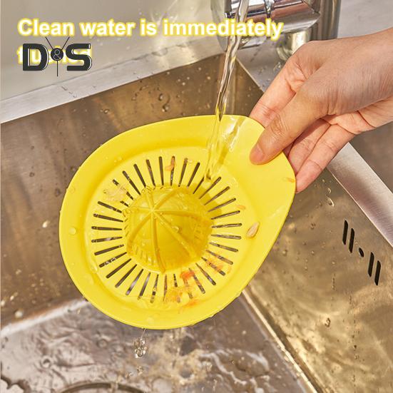 Exprimidor manual de cítricos y limones con taza medidora y rallador, herramienta de cocina que ahorra espacio para jugo, molienda de ajo y separación de yemas de huevo.