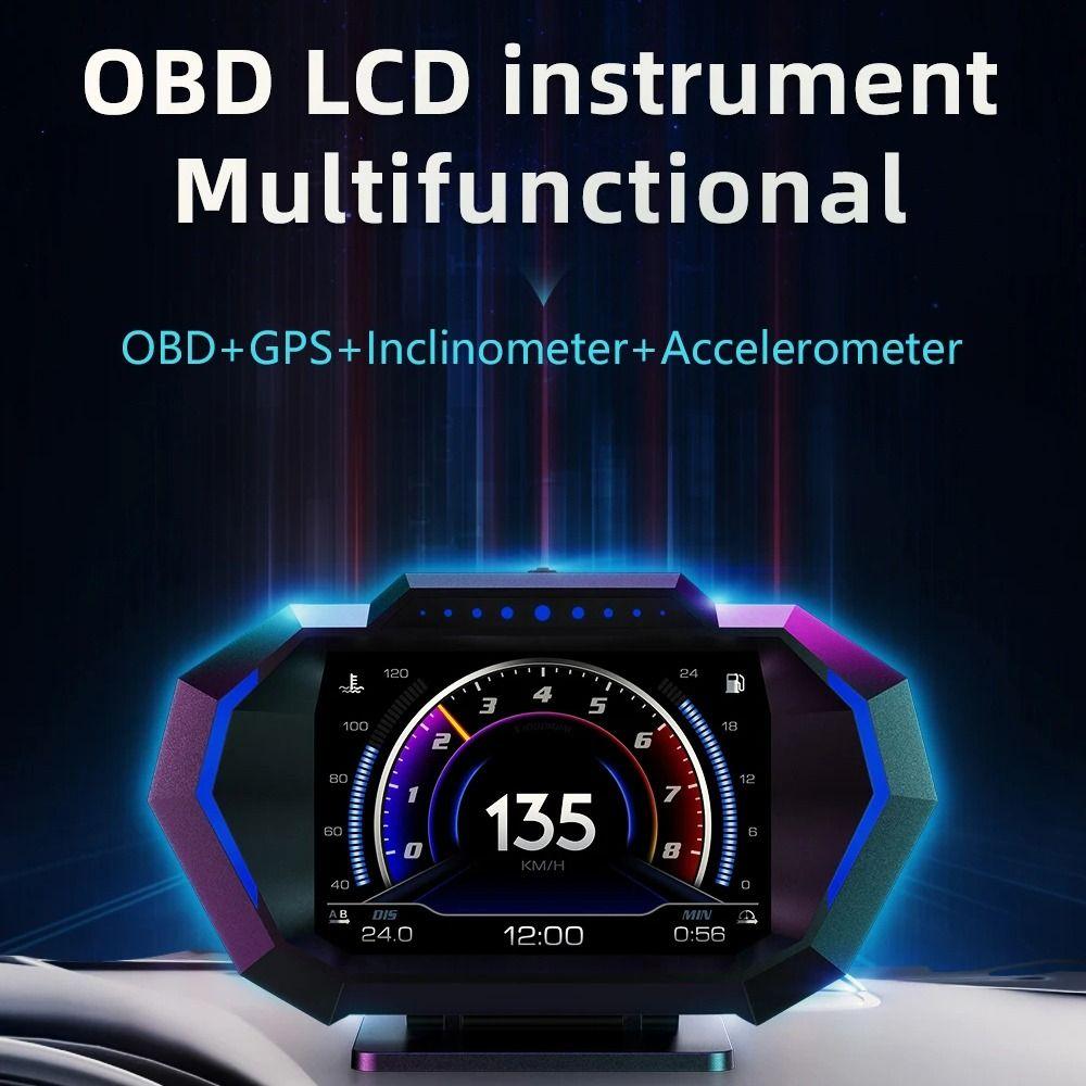 HUD Digital Speedometer Portable GPS Digital Speedometer Car Head Up Display  Car Accessories
