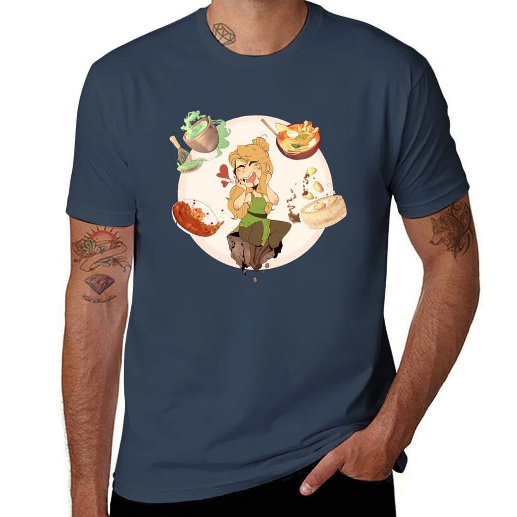 Sara Foodset V2 Commission Tshirt Comfortable Daily Wear Tee