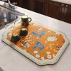 Heat Resistant Diatom Mud Mat Absorbent Table Mat New Placemat  Kitchen Dining