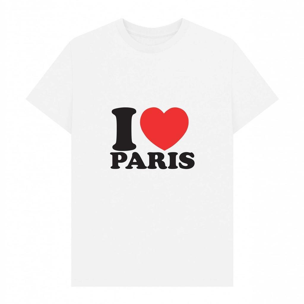 Apoh Unisex Adult I Heart Paris T-Shirt