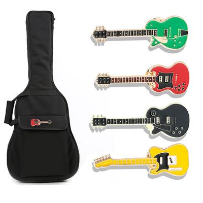 4 Pack Retro Guitar Brooches Fashionable Lapel Pins Guitar Brooch Pin Alloy Texture Suitable for Shirt Sweater Clothing