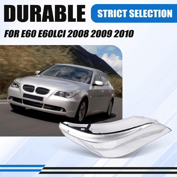 

Fits 08-10 BMW E60/E60LCI Right Headlight Cover none