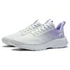 Li Ning Yun Que Non-Slip Shock Absorbing Durable Low-Top Running Shoes Women sneaker White Purple ARST026-2