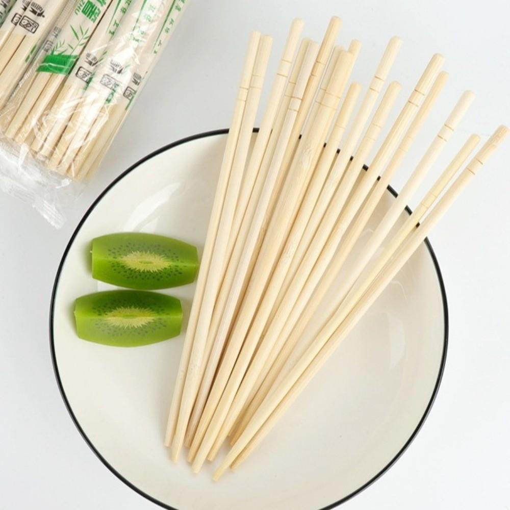 50/100pairs Hygienic Disposable Chopsticks Individual Package Portable Bamboo Chopsticks Single-use