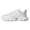 adidas Climacool Solid Color Comfortable PU Fabric Synthetic Leather Low Top Casual Urban Commuting Running Shoes Unisex Sneakers White Gray IF0639