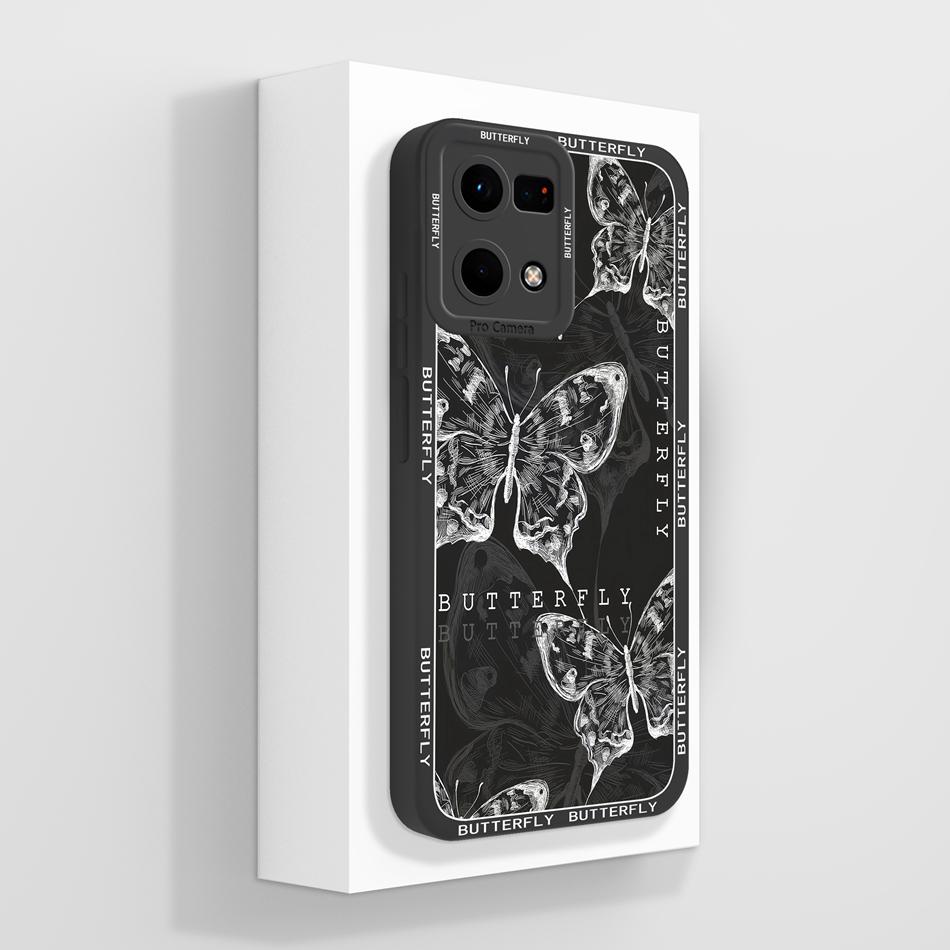 Cute Panda Case For Oppo Reno 7 Pro 7Z 7Lite Phone Cover Soft Liquid Silicone Anti Drop Back Covers For Oppo Reno7 4G 5G Housing