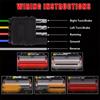 Truck Tailgate Light Bar 60 Inch Led Strip For Pickup Trailer Suv Full Function Brake Reverse Turn Signal Tail Lamp Waterproof