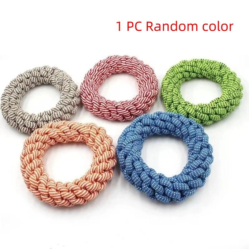 

Pet Supplies Bite Resistant Dogs Cotton Rope Outdoor Indoor Dog Chew Wear Resistant Pet Molar Portable XS（old）