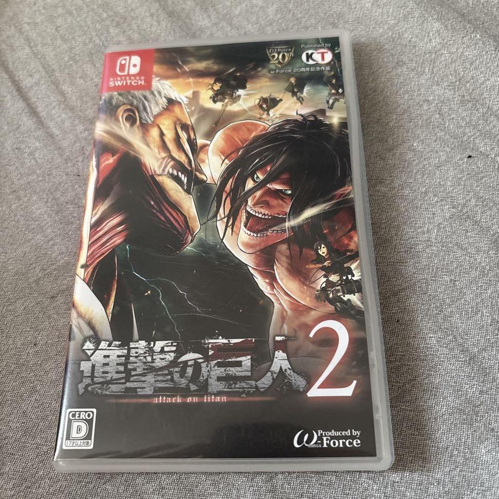 [USED] Attack On Titan 2 Nintendo Switch