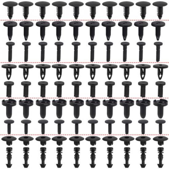 50 Clips For Dodge Charger 2006-15 Bumper Fender Fascia Retainer Assortment Kit
