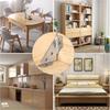 10PCS Angle Corner Brackets Fasteners Heavy Protector Right Triangular Angle Corner Stand Supporting Cabinet Furniture Hardware