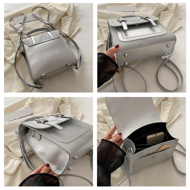 2024 Retro Lässiger Damenrucksack: Stilvolles Design für Studenten