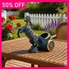 Collectibles Sculptures European Style Horse Drawn Carts Wine Racks Resin Crafts Animal Ornaments High-end Wine Cabinet Ornament