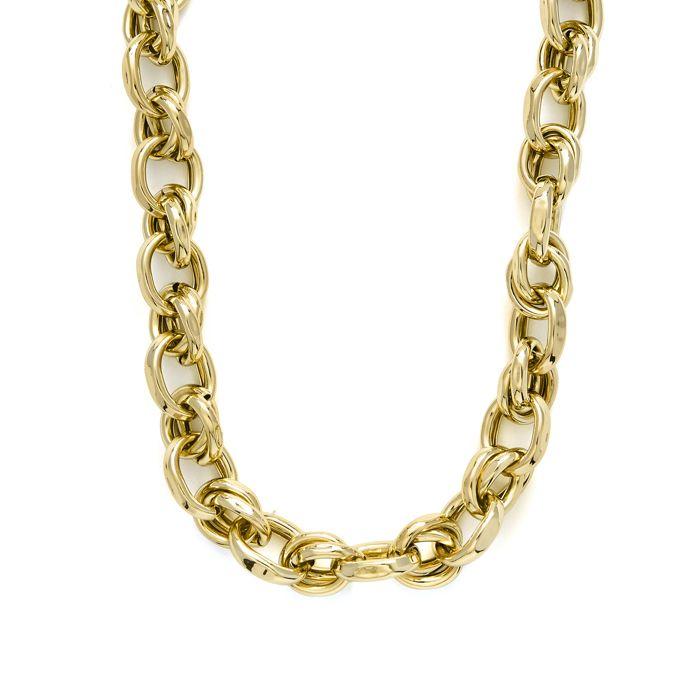 Collier - LUXENTER - Rimsau - Finition or jaune 18 carats - Métal doré - Pour femme