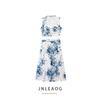 Jnleaog Autumn New Women's Clothing Fashion Style Stylish Fashion Print Long Dress Suit 5039130