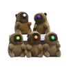 Charming Cartoon Capybara Plush Doll Super Soft Keyring Perfect For Kids And Adults