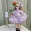 Attractive Eyes Princess Dress Up BJD Dolls Long Hair Princess Makeup Ball Joint Doll  Toddler