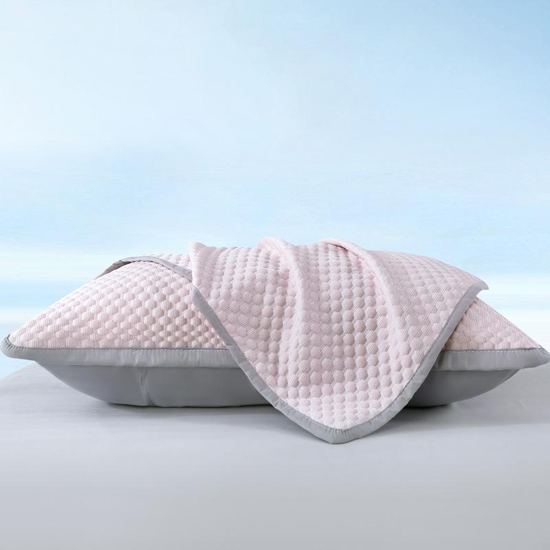 Ice Fiber Pillowcase | Quick-drying, Breathable, Cool Feel - Perfect for Hot Sleepers, Compatible with Standard Pillows - Ideal for Summer
