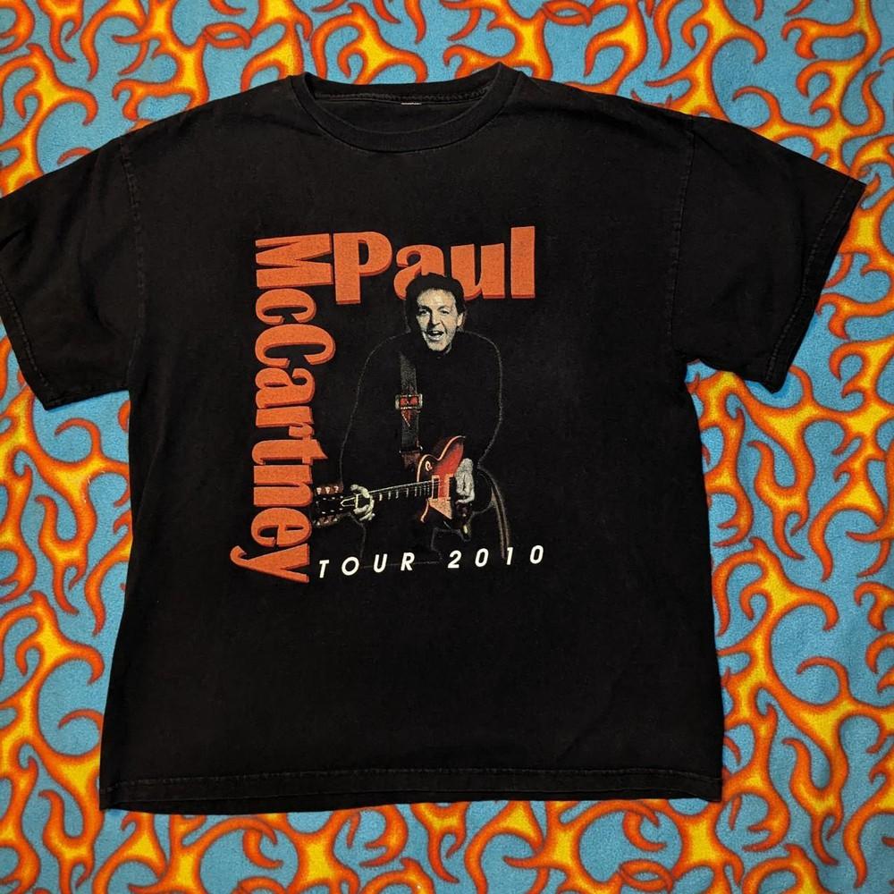Vintage 2010 Paul McCartney Tour Tee Unisex T-Shirt XXL