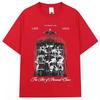 2026 T Shirt Unisexs Wounisex Fashion Vintage Hip Hop Tshirts Oversized Cotton Tshirt Hipst