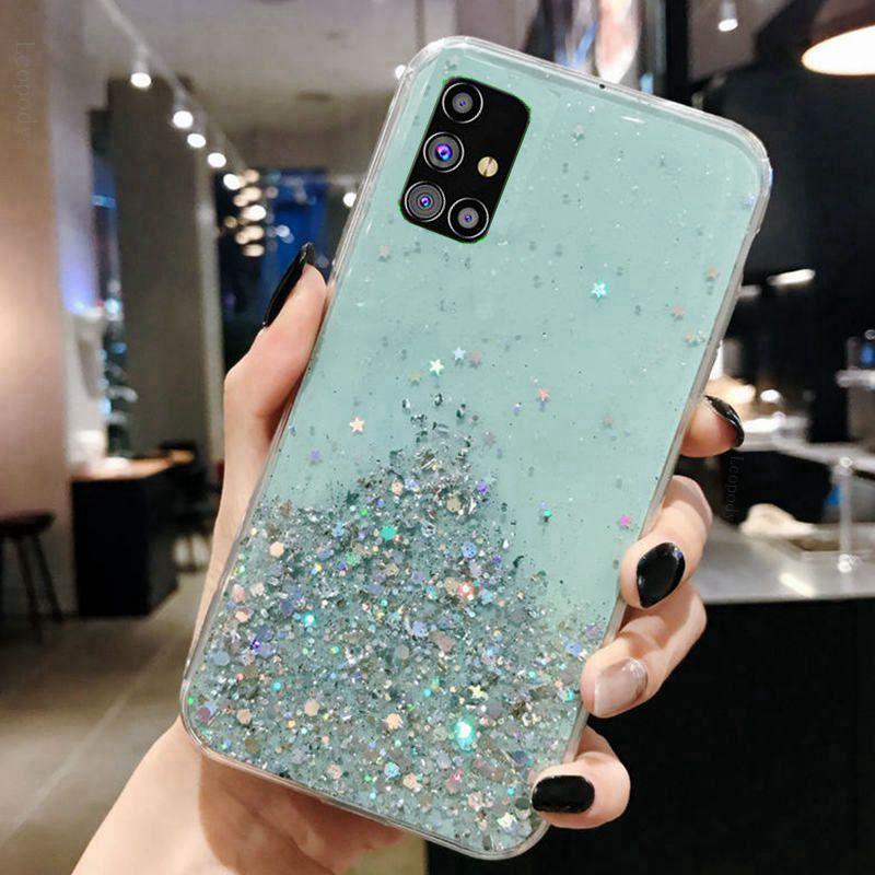 

Роскошный блестящий чехол для телефона SAMSUNG Galaxy M31 M31S M 31 S 31S 315F 317F, задняя крышка для SAMSUNG M317F M315F M315, чехлы for SAMSUNG M31 зелёный