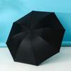 Customized Large Automatic Business Umbrella - Sun & Rain Dual-Use, Black Glue Sunshade, Anti-Rainstorm, Reinforced Windproof.