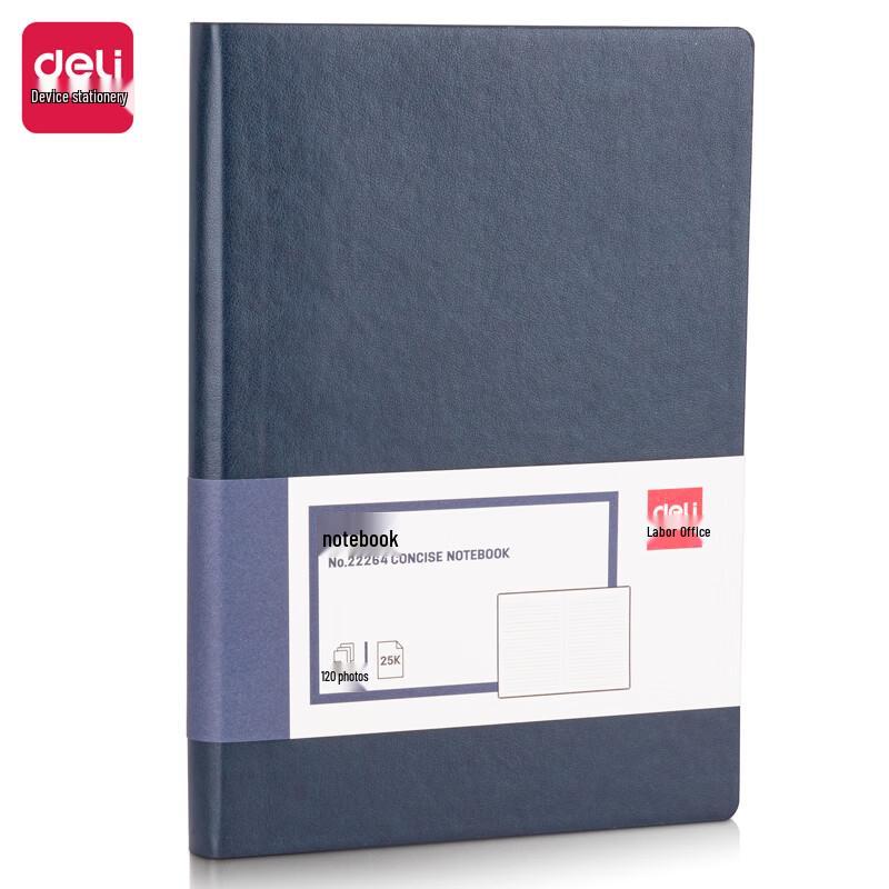 Deli 22264 Vintage Business Softcover Notebook