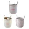 Stylish Fabric Clothes Bin With Reinforced Structure For Dorm Apartment Or Nursery Arrangement