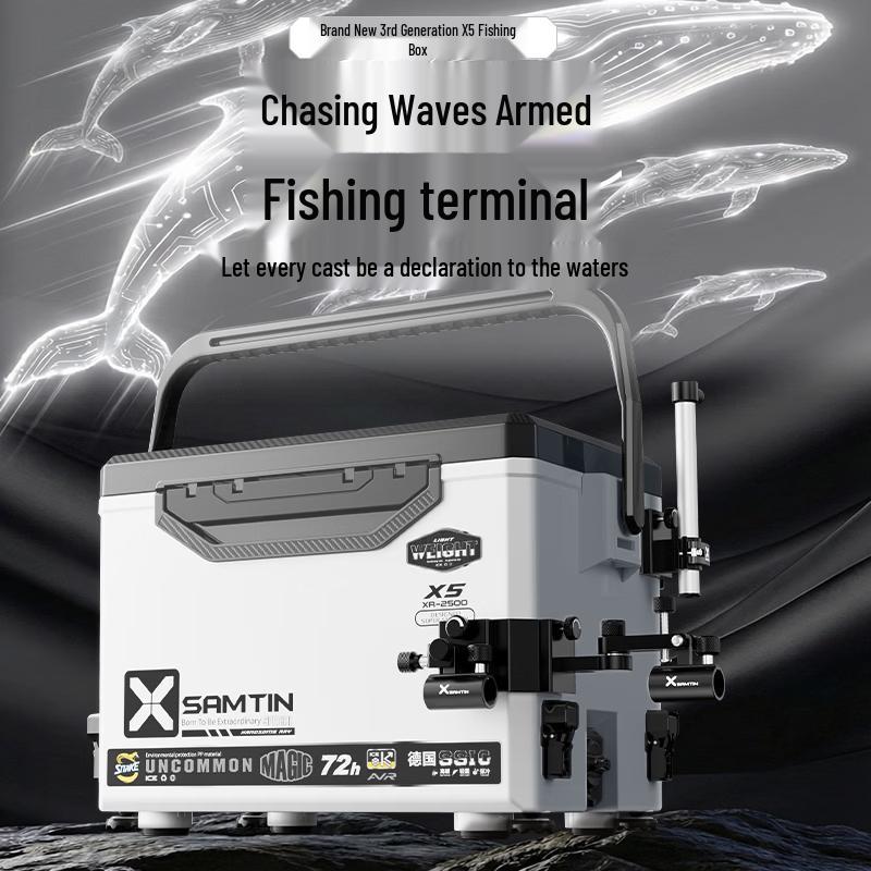 

Многофункциональный ящик для рыболовных снастей Leichen X5 Gen 3