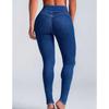 Women's High Waist Washed Women's Jeans Fashionable Versatile Straight Leg Pants