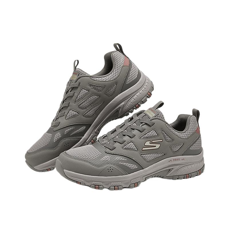 Skechers Outdoor Fashionable Comfortable Versatile Low-Top Outdoor Functional Shoes Men shoes Gray 237384-TPNT