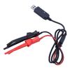 USB Ladekabel für UV-5R UV-82 BF-888S TYT-Retevis Funkgerät Transceiver Ladeclip Klemme mit Kontrollleuchte