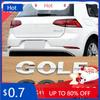 New 1PCS 3D ABS GOLF Car Letter Logo Sticker Tail Bumper Badge Auto Rear Trunk Emblem Styling Accessories For Volkswagen VW