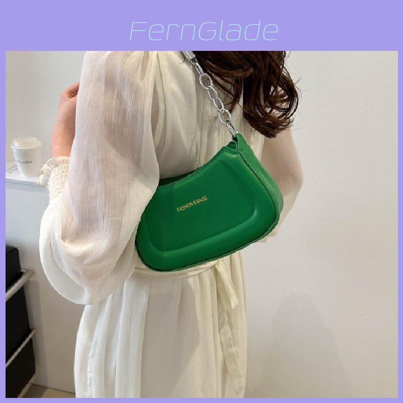 Elegant Pu Leather Shoulder Bag Minimalist Design For Daily Commute Fashionable