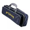 Étui Professionnel pour Canne à Pêche 50cm Tissu Oxford Durable Sac Imperméable à Motif Rayé Pochette Multifonctionnelle pour Rangement de Matériel Accessoires d'Extérieur
