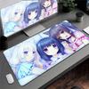 Anime Nekopara Cute Girl Carpet Large Computer Desktop Protect Cushion XXL Gaming Lock Edge Thicken Mouse Pad Speed Keyboard Mat