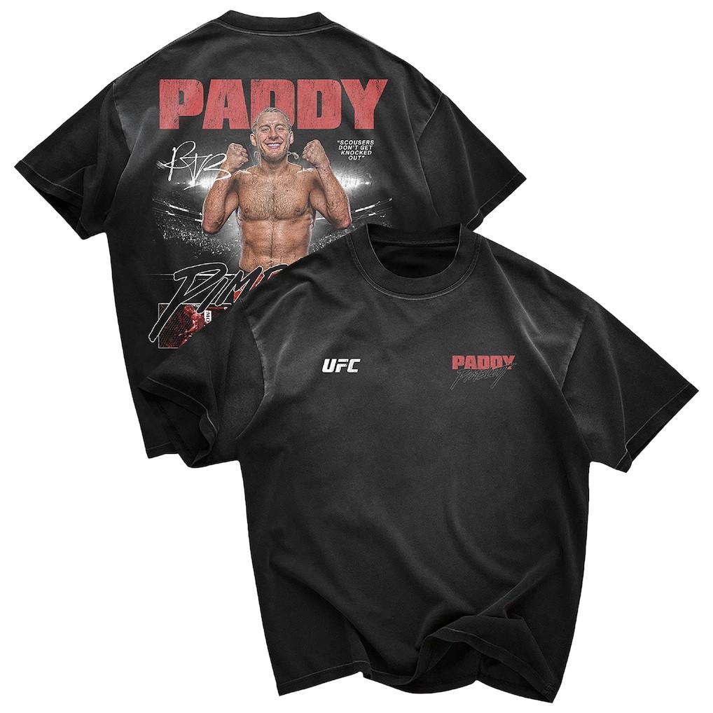 Paddy Pimblett UFC Scousers Victory T-Shirt MMA Fighting Graphic Tee Sports Fan