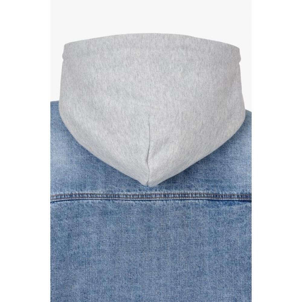 STUDIO TOMBOY Hood Denim Shacket 9175313972