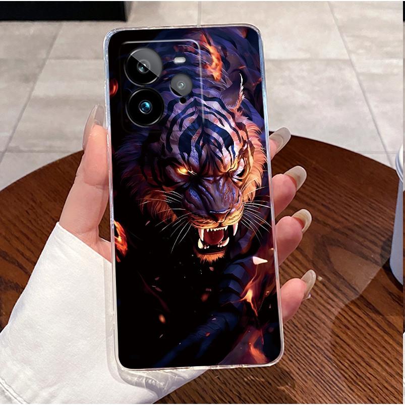 Cute Funny Cartoon Cat Design Pattern Phone Case For Realme GT 7 Pro 5G Clear TPU Soft Cover Anti-scratch Couple Shell