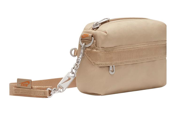 Nike Fabric Fanny Pack, Handheld Bag, Shoulder Bag, Crossbody Bag Regular Unisex Desert Yellow Brown Lime Gray CW9304-250