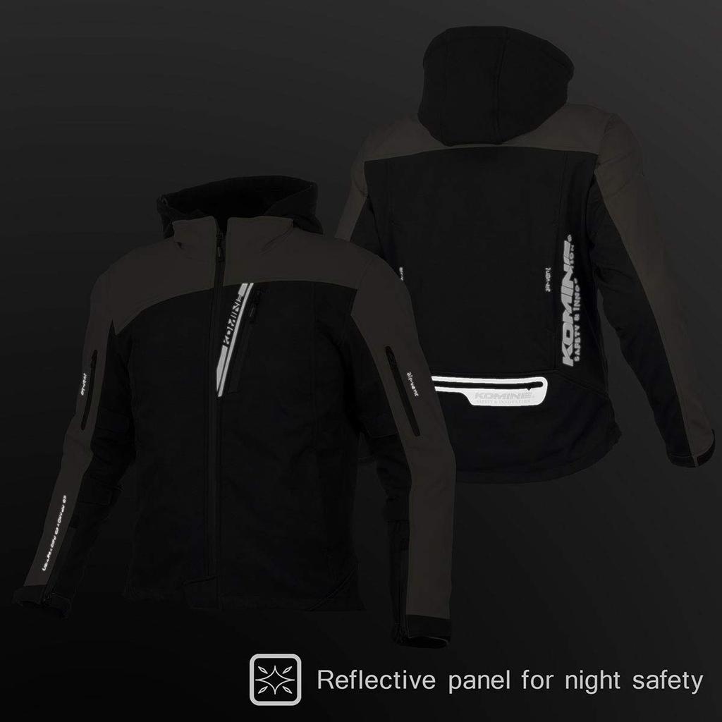 KOMINE Motorcycle Wear Black L 07-590 Men's