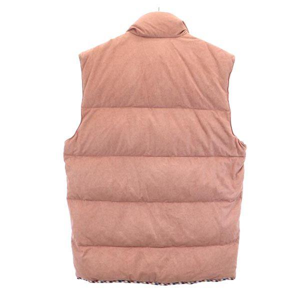 Aquascutum Down Vest M~L Pink Room Wear Chanchanko Men's Used