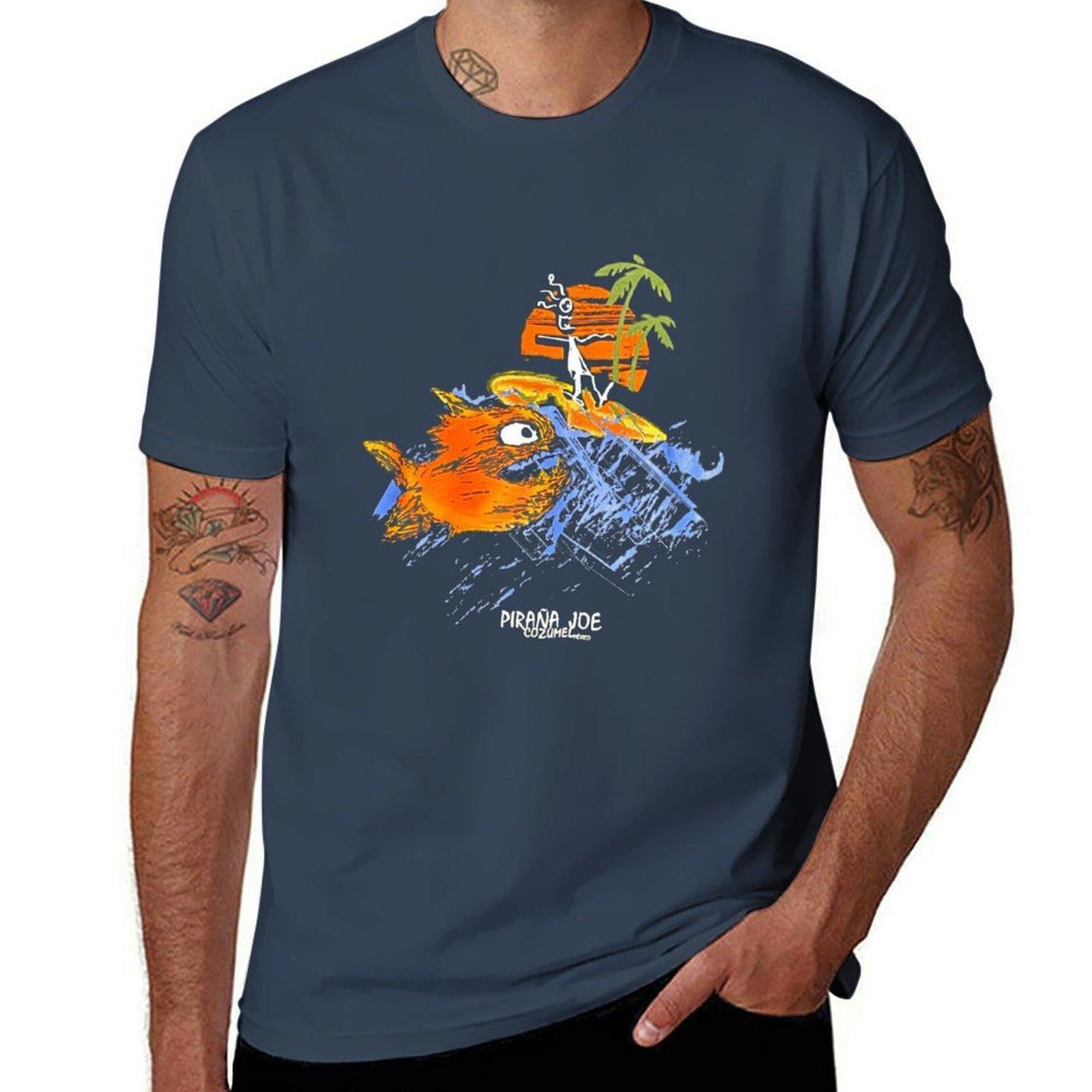 Pirana Joe Cozumel Mexico Tshirt Plus Size Short Sleeve Tshirt S