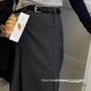 Women's Bright Youth Korean-Style Black and Coffee Waistband Belt