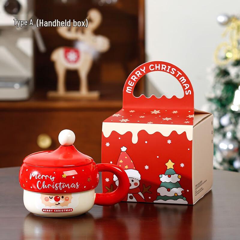 Cute Christmas Ceramic Mug (430ml)