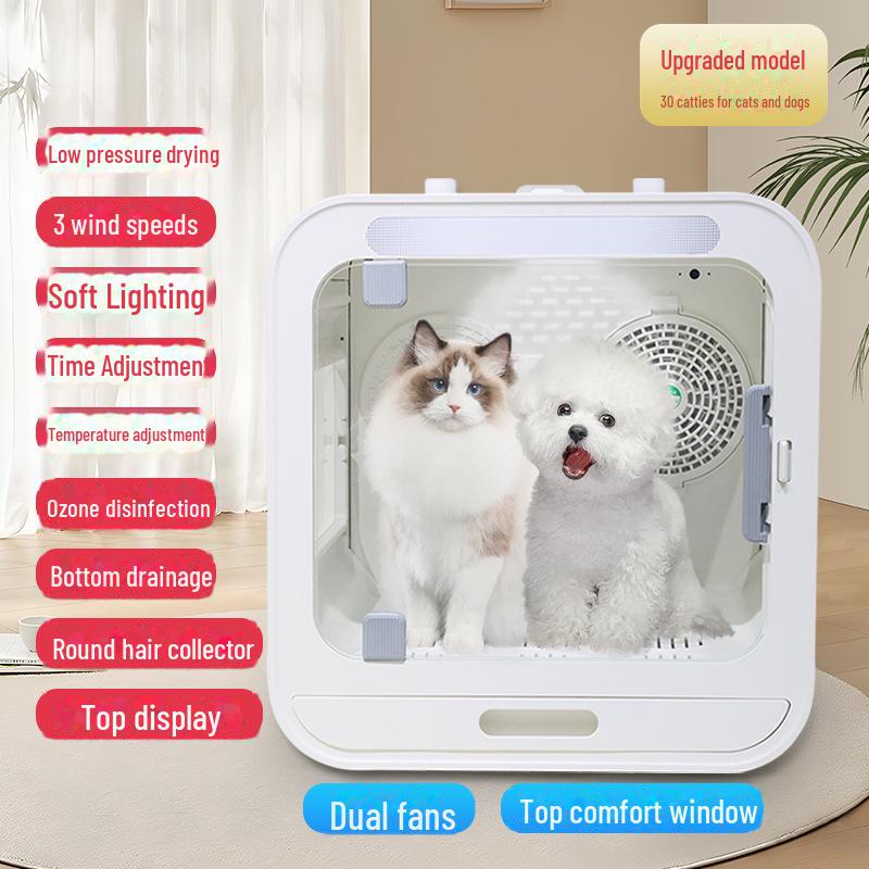Leyoupai Inteligentna Suszarka Automatyczna Wysokiej Mocy dla Kotów i Psów