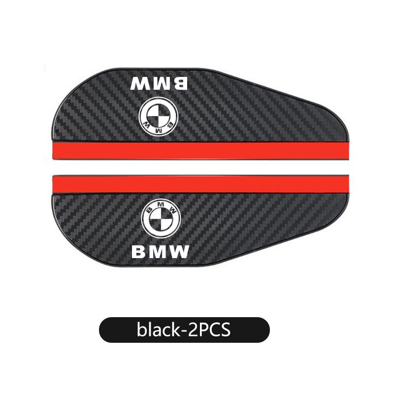 2pcs Car Rearview Mirror Rain Carbon Fiber Protector Stickers For BMW M 1 3 4 5 6 7 Series M3 M6 F01 F02E34 E36 E70 F10 X6 X1 xk5