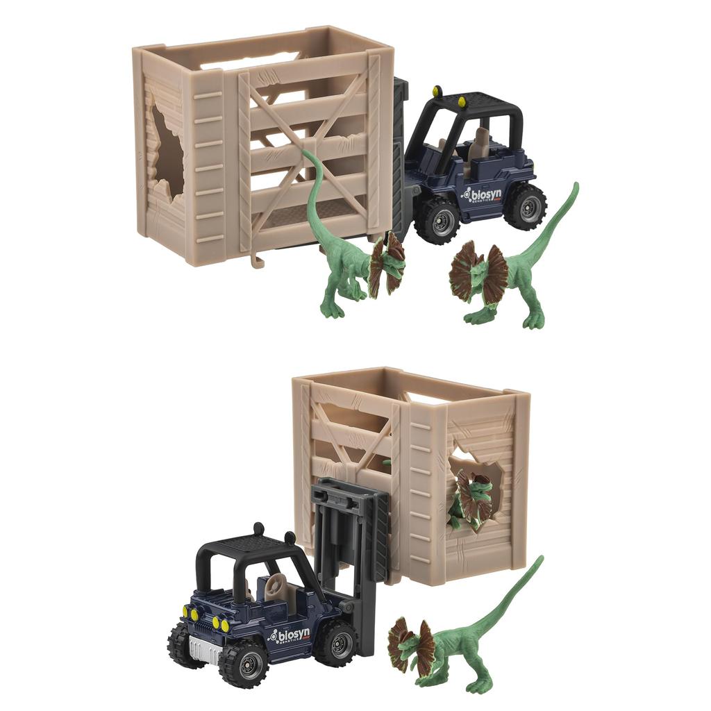 Matchbox Jurassic World Transporter Sortiment Fahrzeug Dinosaurier und Mini-Box Alter Spielzeug, Minifiguren, Autos, 8-Auto-Set, Set, 3+, Mehrzweck,