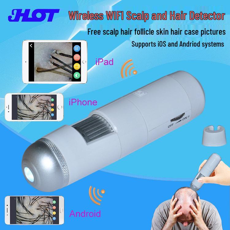 JHOT Wireless Hair & Scalp Analyzer – Hair Follicle Tester for Growth Clinics